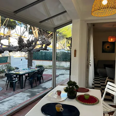 Maison T4 Plain Pied Climatisée Avec Belle Terrasse Ombragée 6avr44 Villa Canet-en-Roussillon