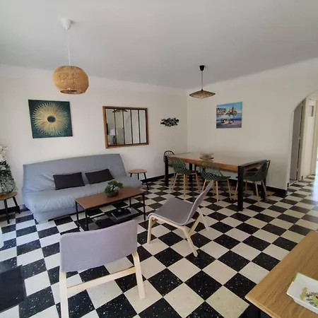 Villa Maison T4 Plain Pied Climatisée Avec Belle Terrasse Ombragée 6avr44